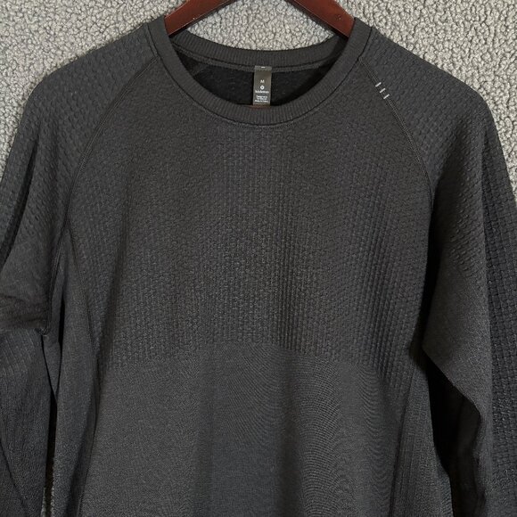 Lululemon Engineered Warmth Crew Wool Blend Long Sleeve Shirt - Men's Size M - Picture 2 of 6